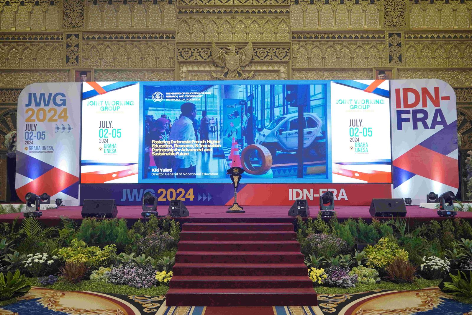 Joint Working Group (JWG) Indonesia–France XIII 2024